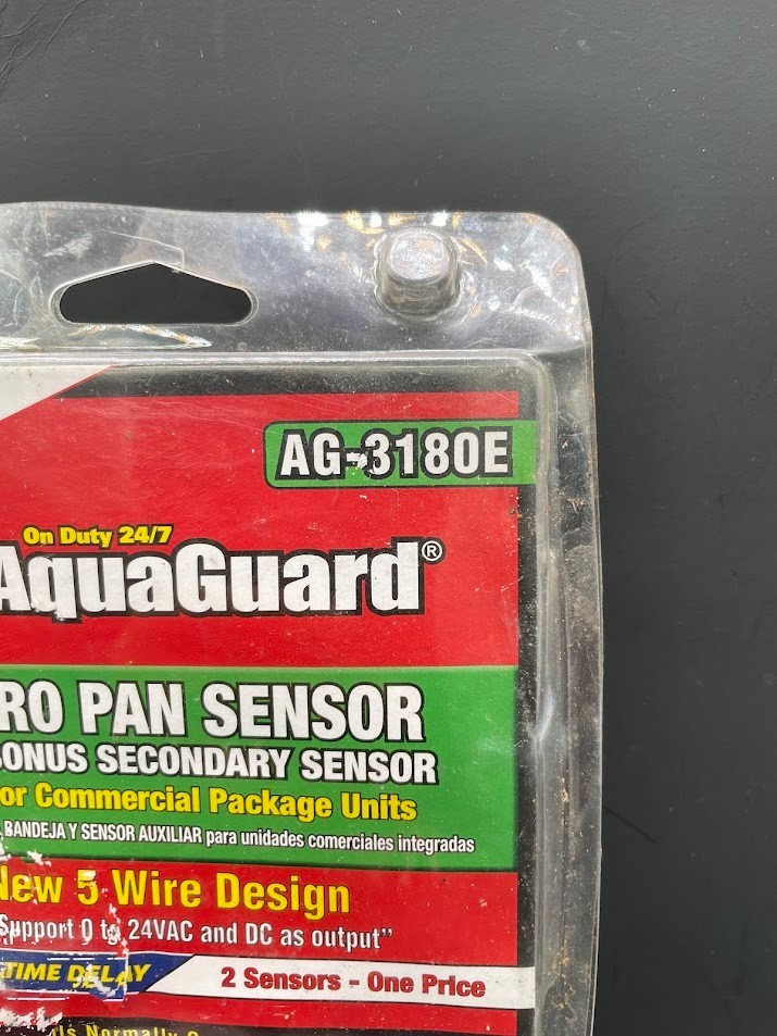 Aqua Guard Micro Pan Sensor Model AG3180E Unused