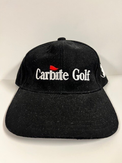 Carbite Tri Golf  Buckle back Black Hat