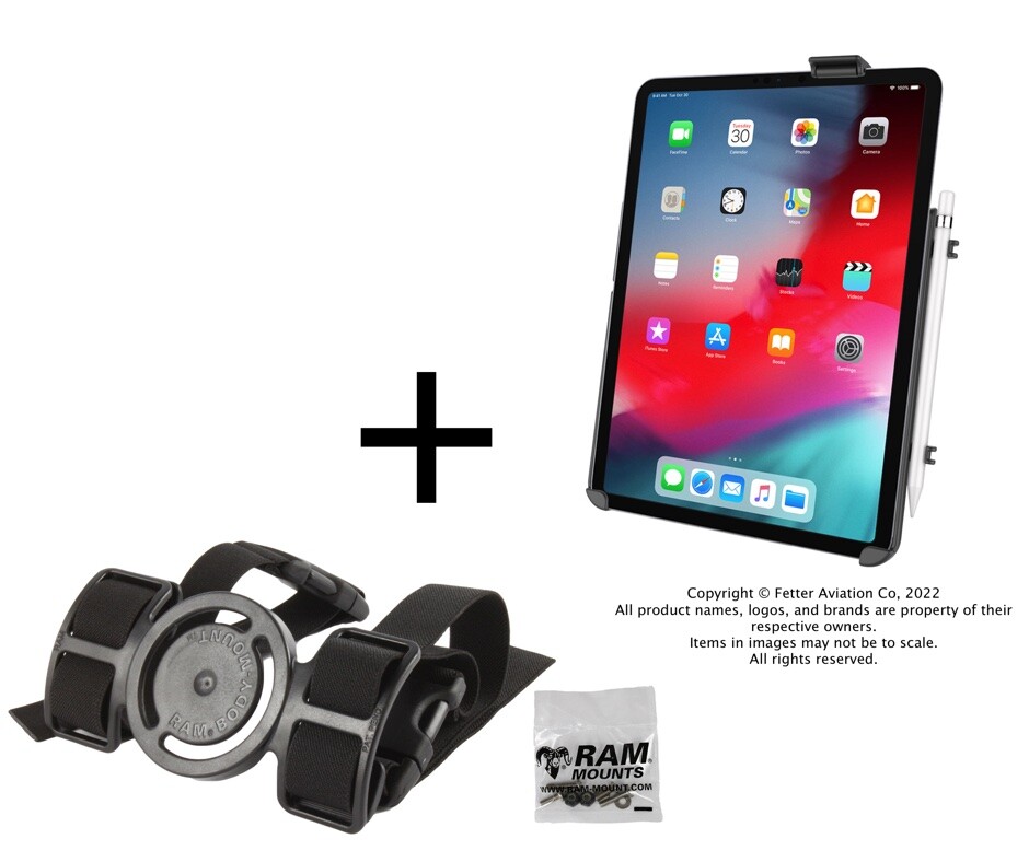 RAM Kneeboard Mount for iPad mini, 6th Generation - Version 6