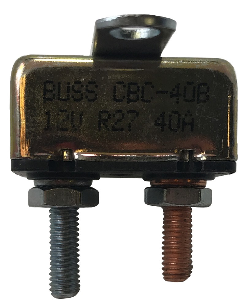 (7) Universal 12V DC Auto Reset Stud Circuit Breaker Type 1 Mounting Bracket Kit