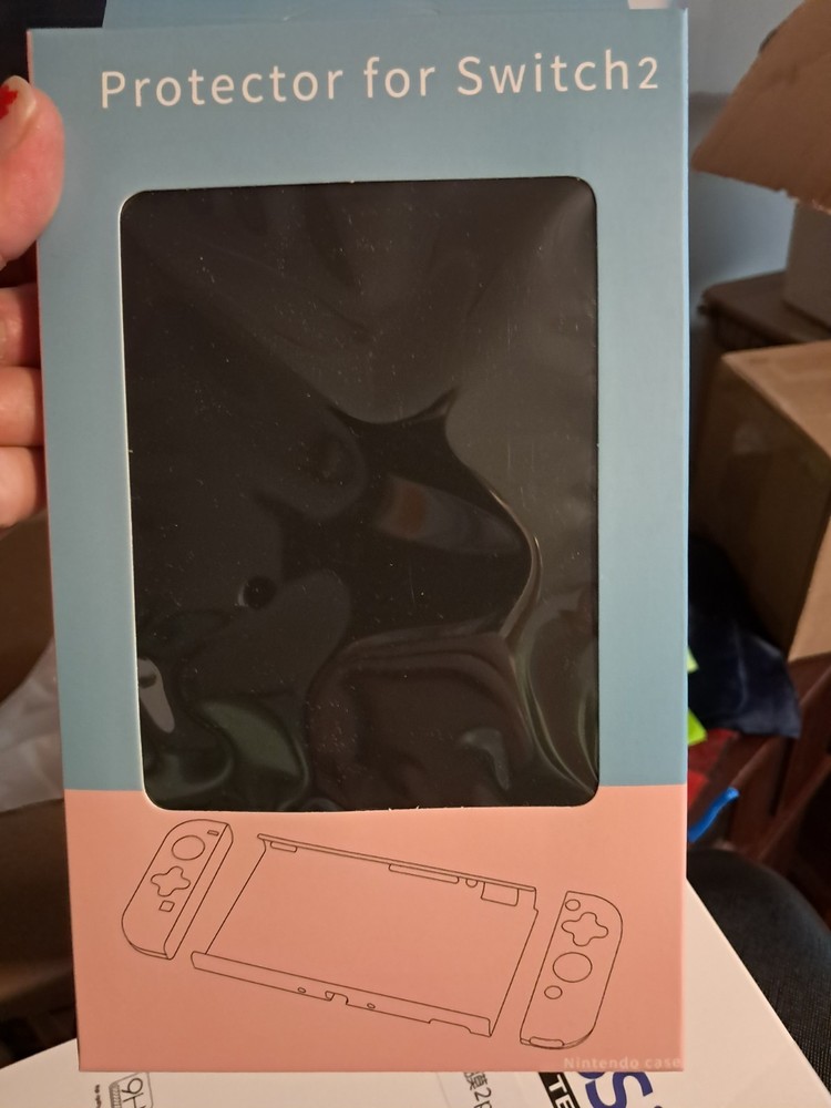 Nintendo Switch 2 Hard Case, Glass Screen Protector, And Protector Case