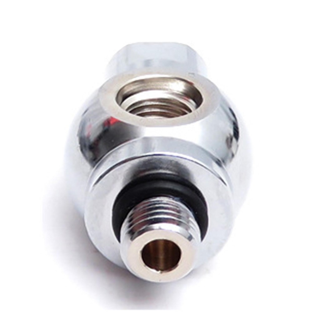 Diving Regulator Adapter Heavy Duty Chrome Plated Brass Threaded First Stage Low