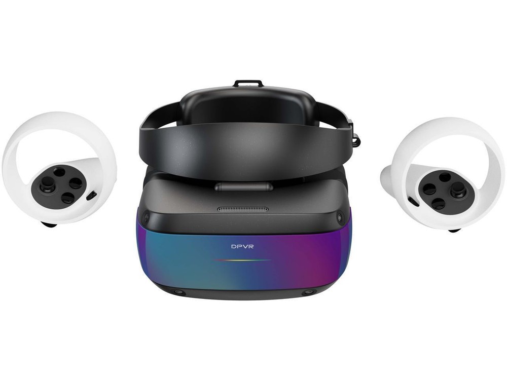DPVR E4 (Black) PCVR PC Gaming - 120hz Refresh Rate - Inside out Tracking - 116