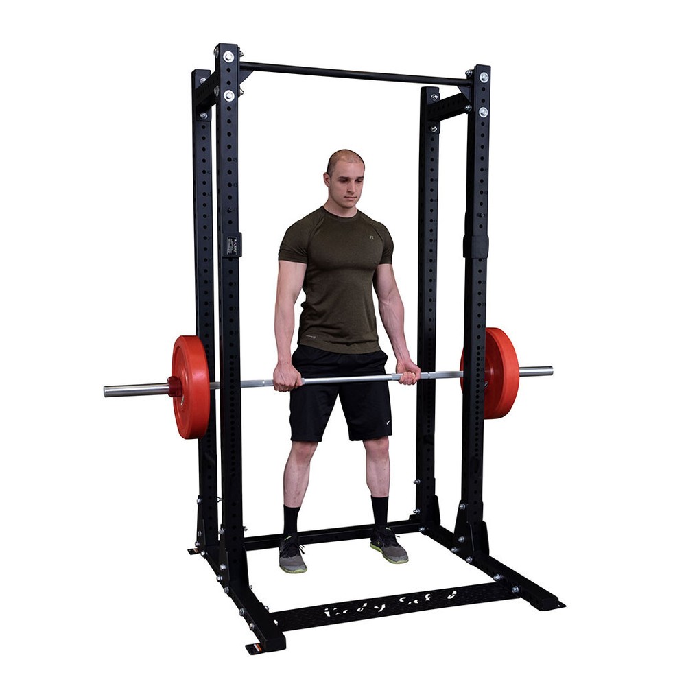 Body-Solid Pro ClubLine Half Rack with Rear Extension