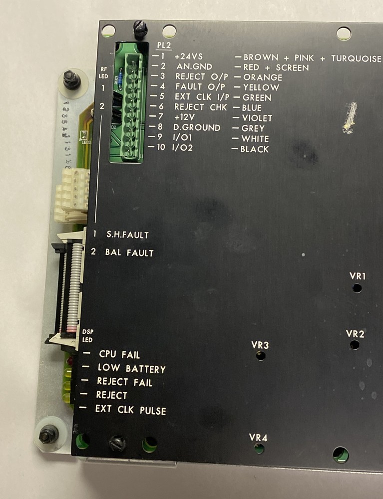 GORING KERR,TEK-21,METAL DETECTOR CONTROL PANEL