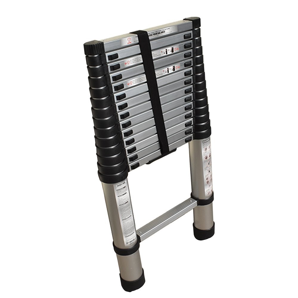 14.5FT Step Ladder Extension Telescoping Lightweight Portable Telescopic US
