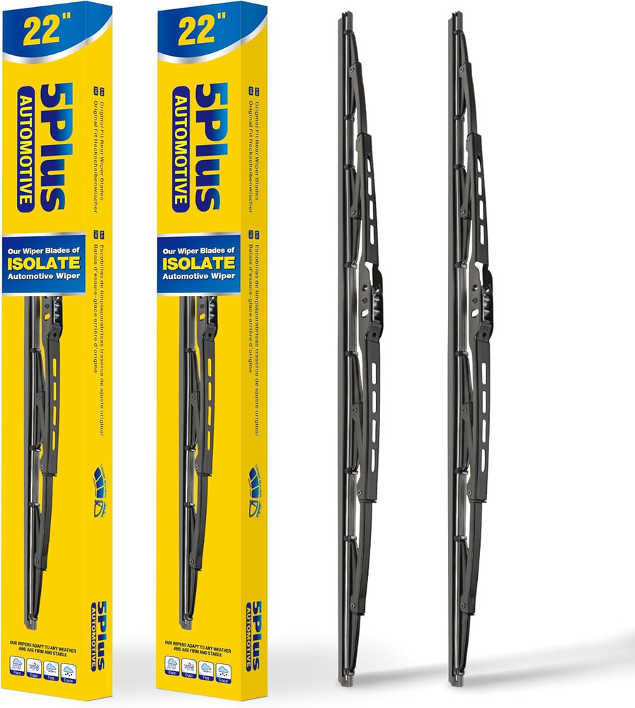 FOR Dodge Ram 1500 2 Pack 22"+22"+ Windshield Wipers - Replacement for 2010-2018