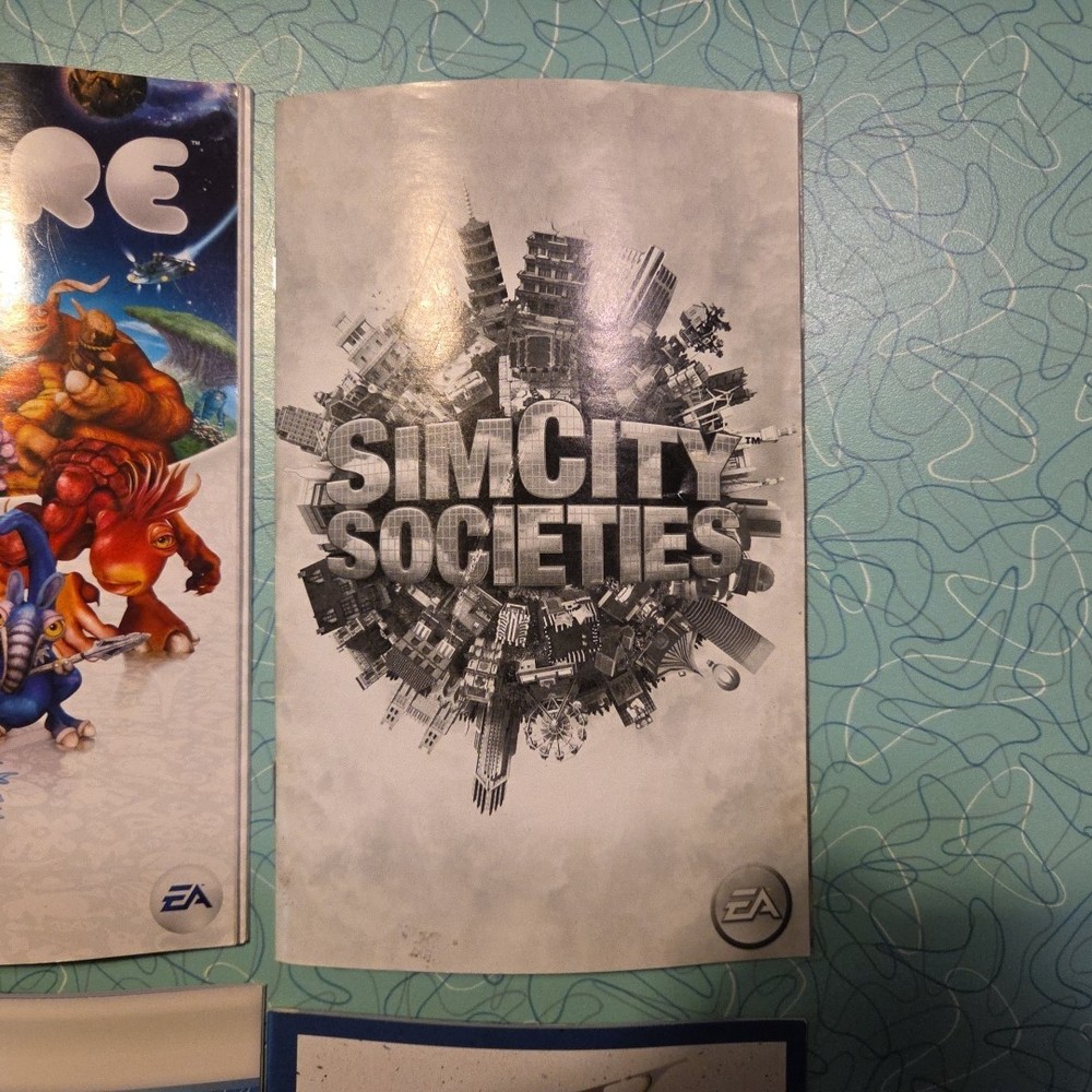 Computer Game Manual Lot Of 10