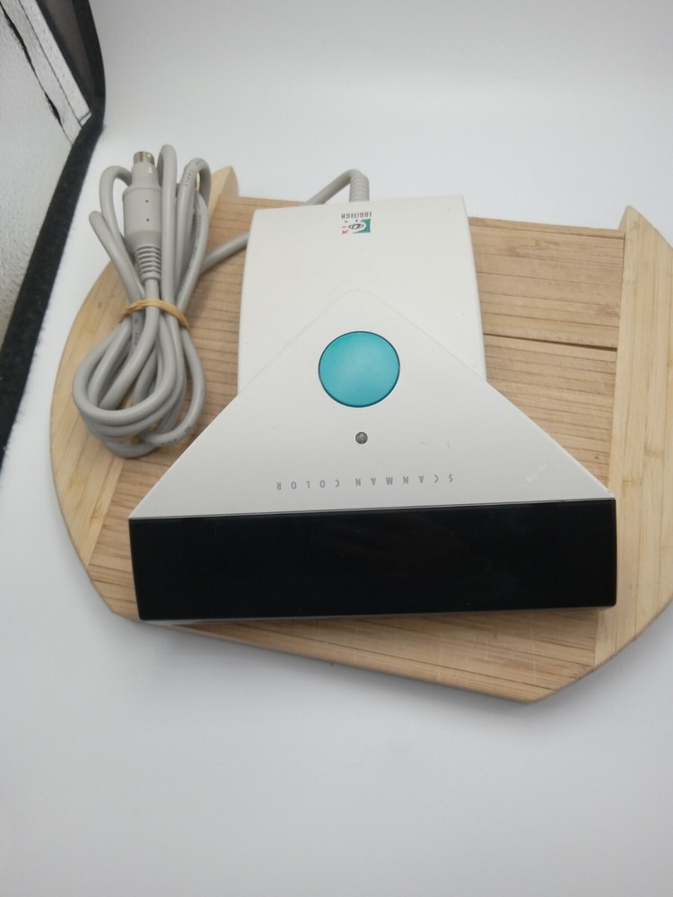 VTG Logitech Scan Man Color Scanner Untested.