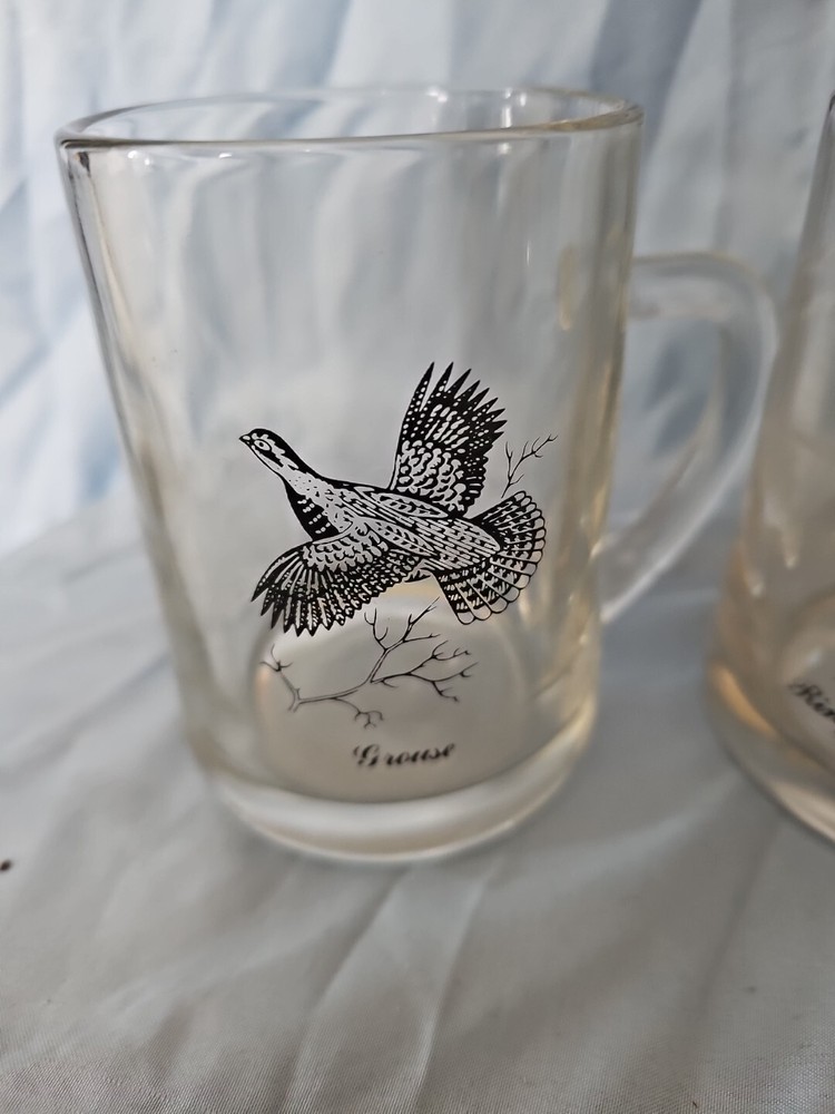 Tankard Beverage Set Fowl Game Birds