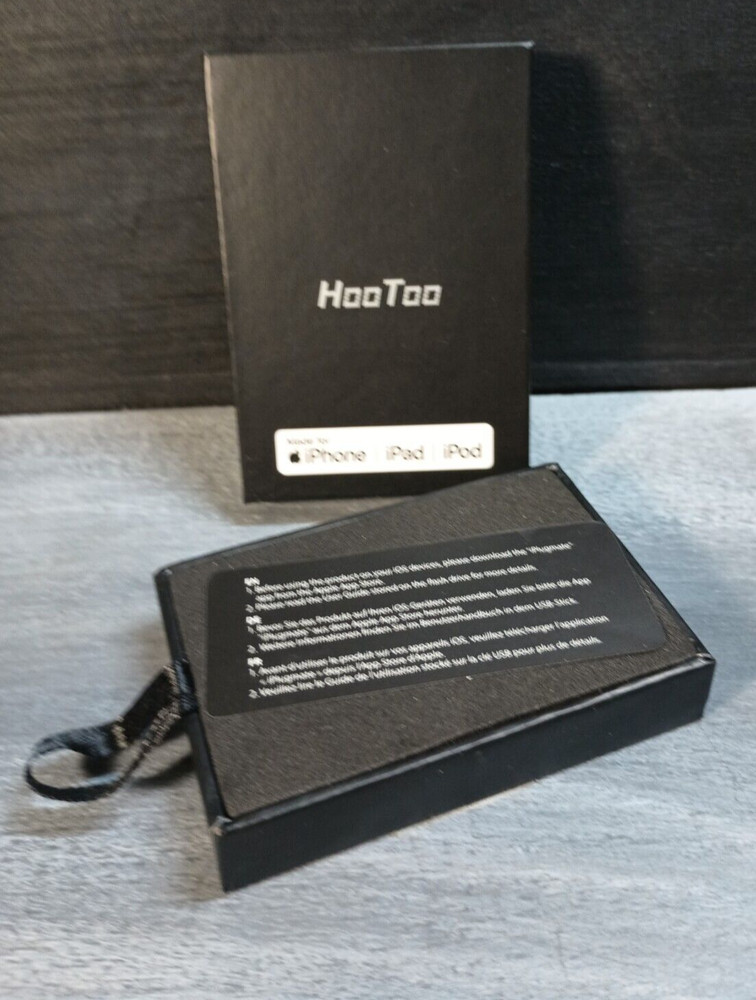 HooToo iPlugmate iPhone Flash Drive 128 GB HT-IM003 Preowned Working