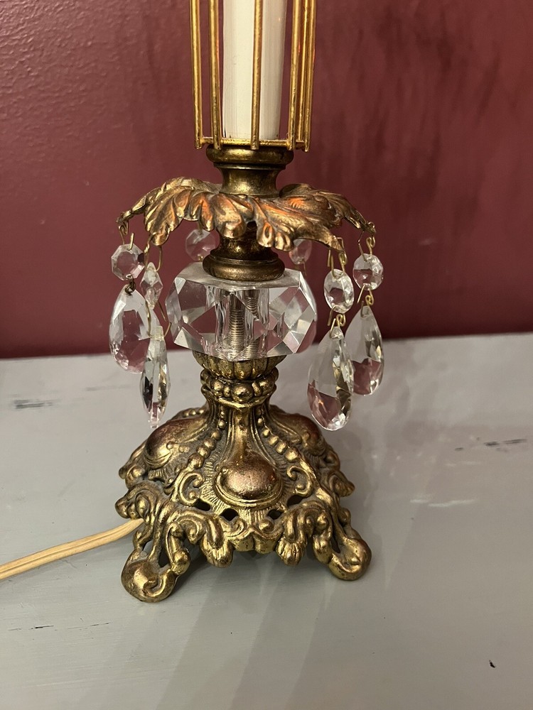 Pair Of Vintage Waterfall Style Lamps