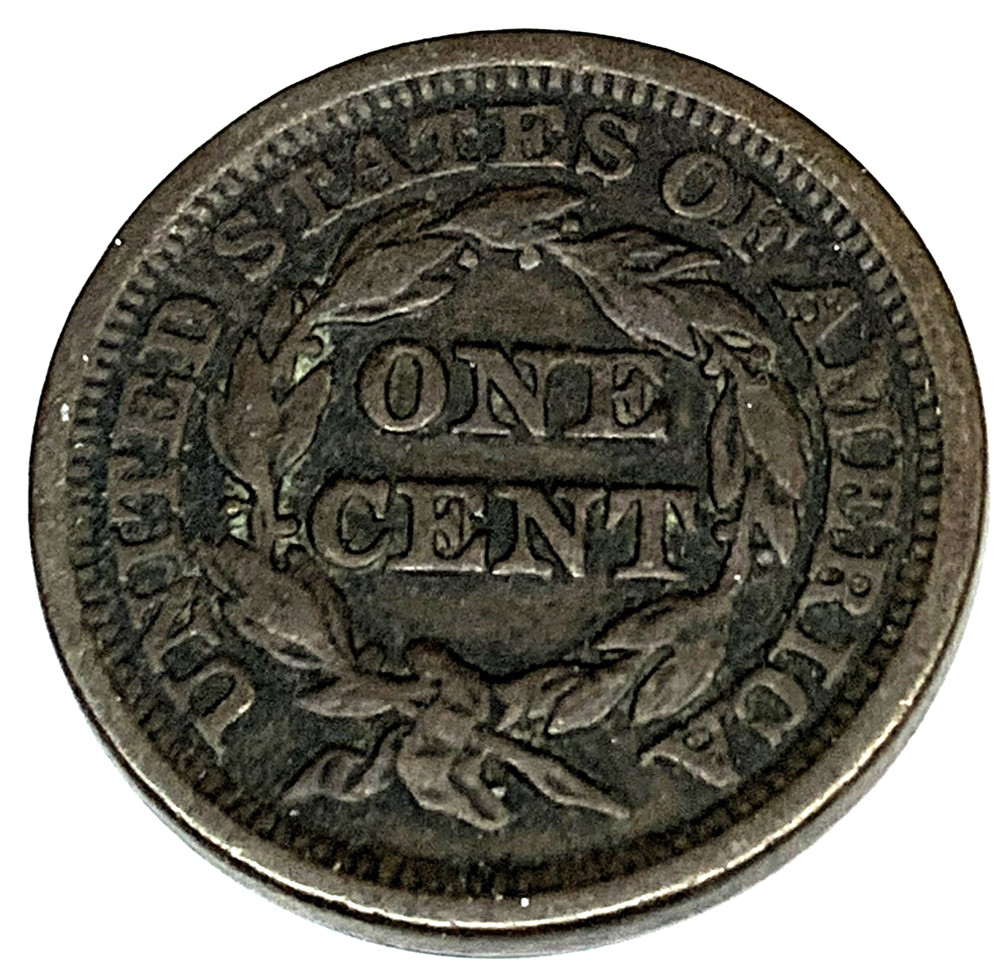 # C502 U.S. LARGE CENT COIN, 1848