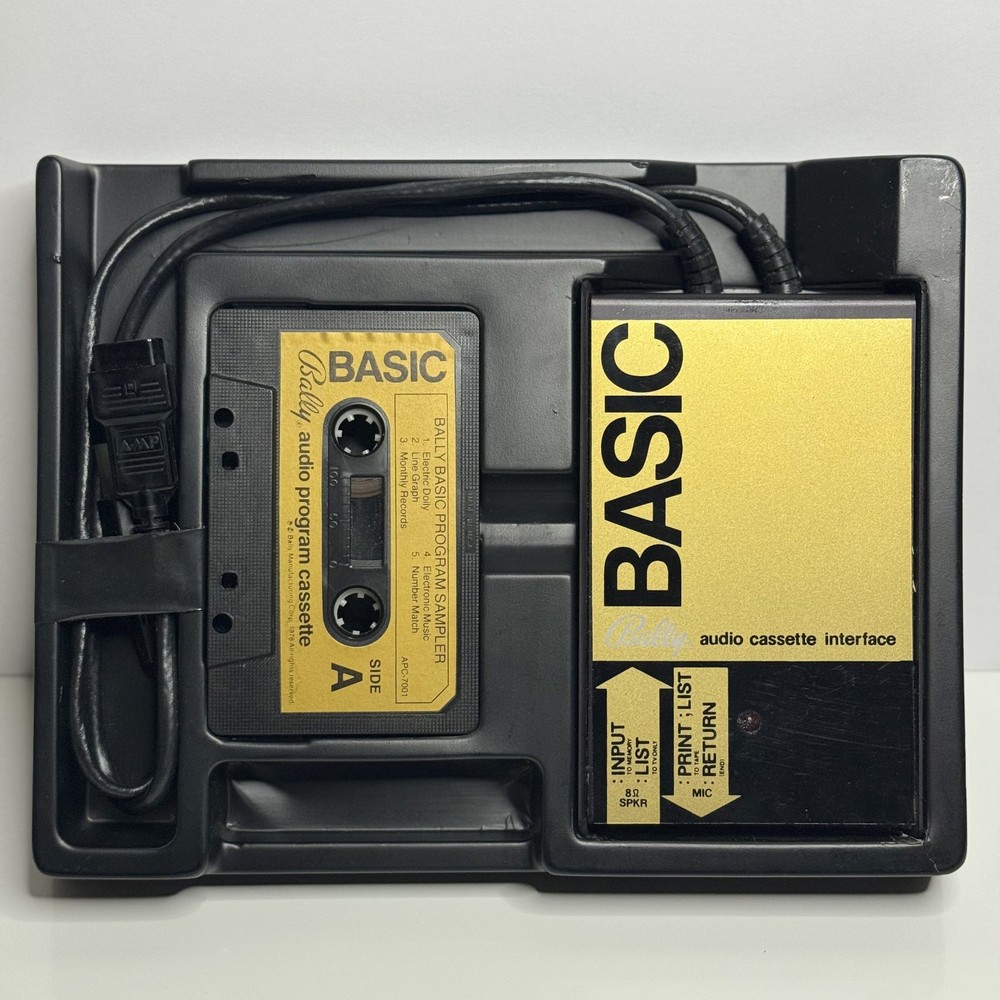 ⚡️RARE Bally BASIC Audio Cassette Interface Vintage ACI-0100 ⚠️TESTED