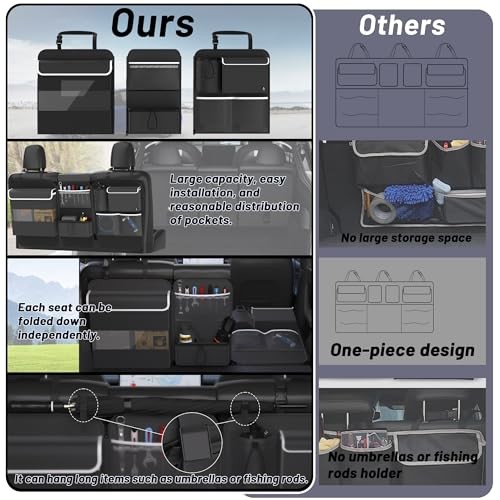 Back Seat Trunk Organizer Hanging Car Organizer Trunk Foldable Cargo Type B