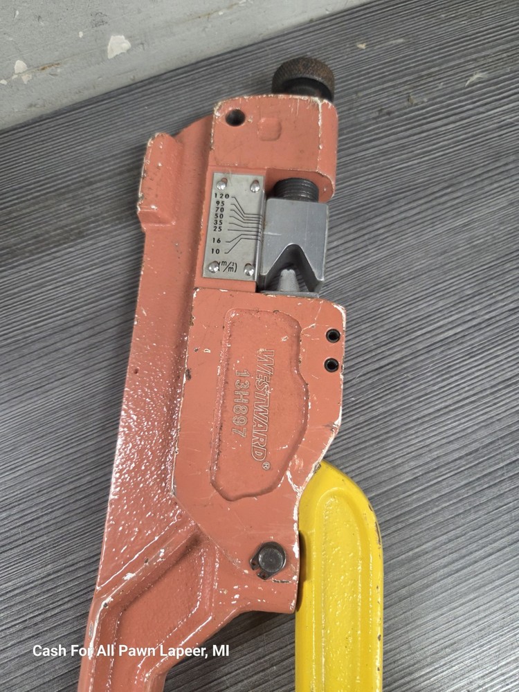 Westward 22” Dieless Crimper, Grainger 13H897 tool