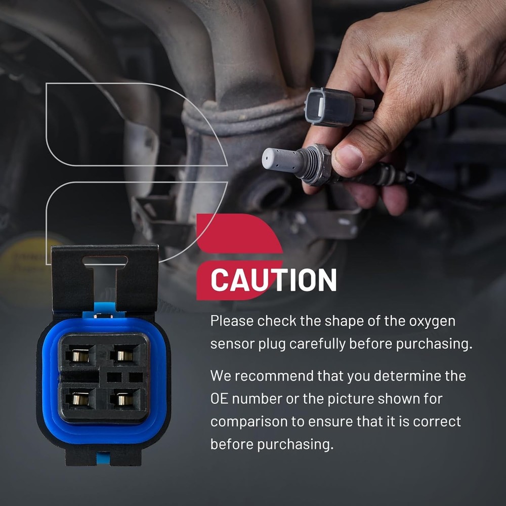 O2 Oxygen Sensor Upstream Downstream, Compatible with Chevy, Compatible with