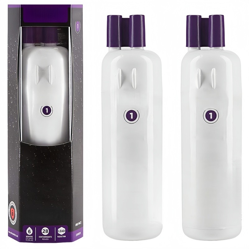 2 PACK ΕDR1RXD1 Refrigerator Water Filter 1 Replacement New Sealed US SHIPPING