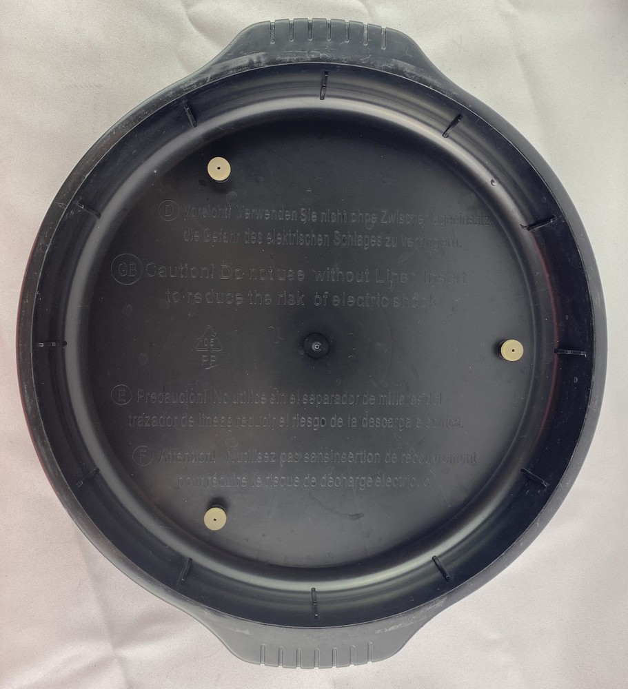 NuWave Pro Plus Oven 20612 OEM REPLACEMENT PART Bottom Base Pan & Drip Tray Only