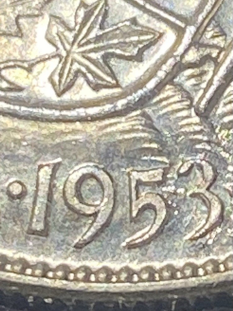 1953 Canada Silver Half Dollar