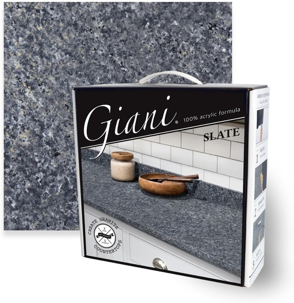 Slate Finish Granite Countertop Kit - Easy Application