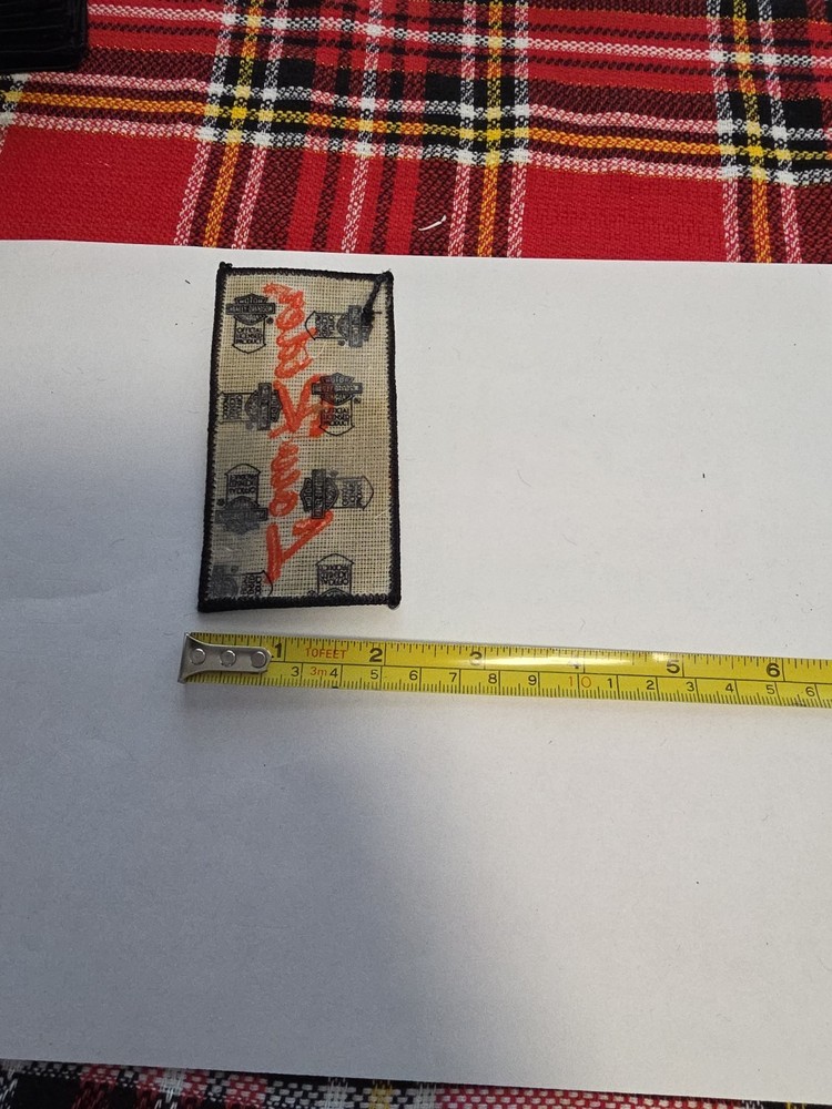 Harley Davidson low rider patch iron on sew on new
