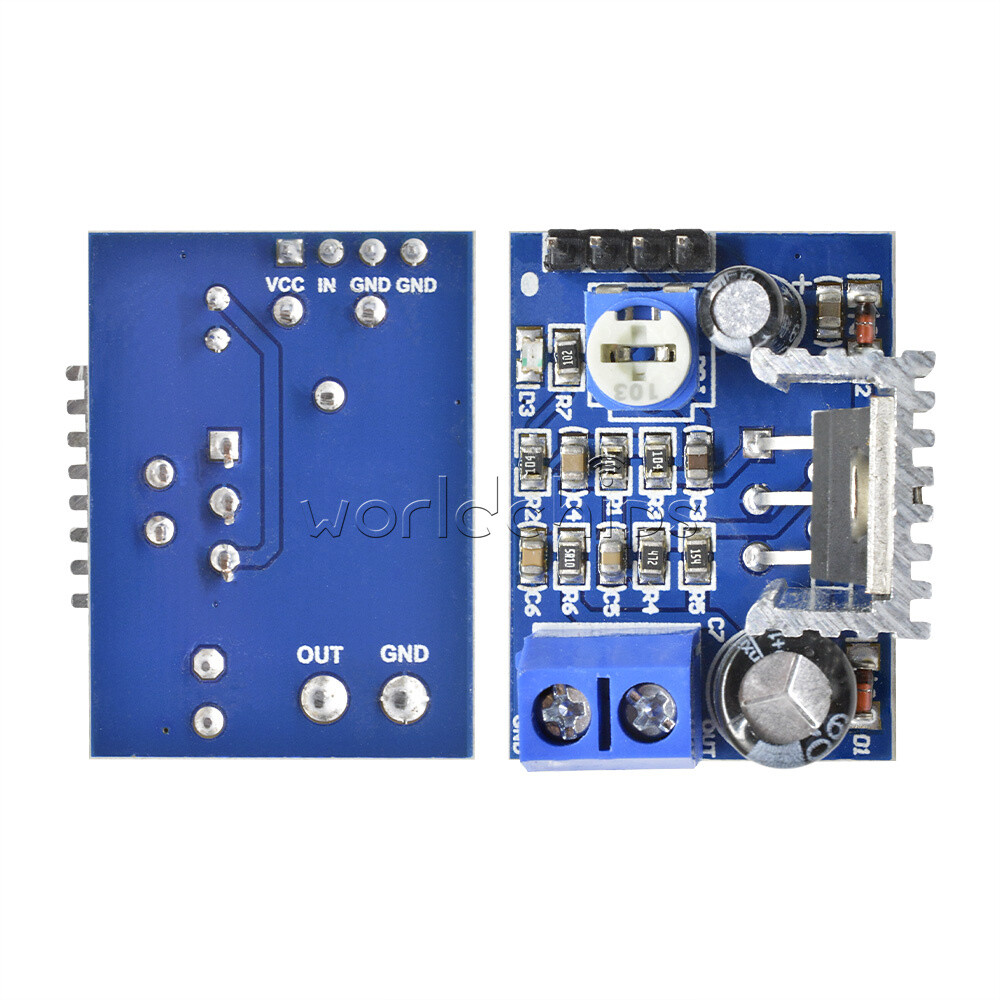 2PCS 6V-12V Single Power Supply TDA2030A TDA2030 Audio Amplifier Board Module