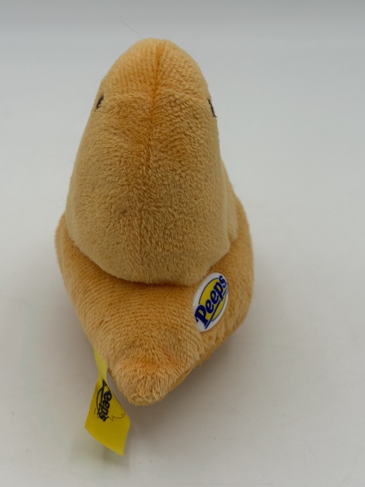 Peeps Orange Chick 5" x 5" Bean Plush