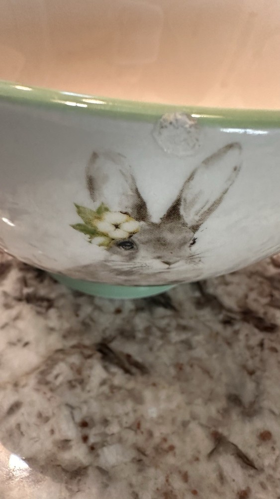 Pier 1 Butterfly 4 cups & 4 Bowls