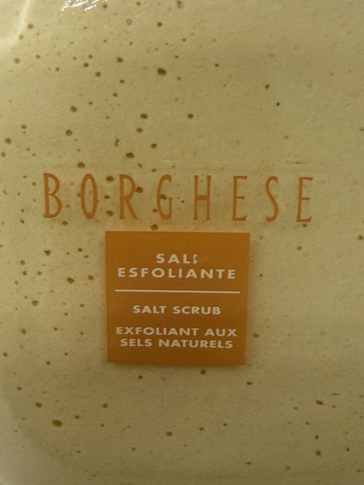 BORGHESE SALT SCRUB 27 oz JAR