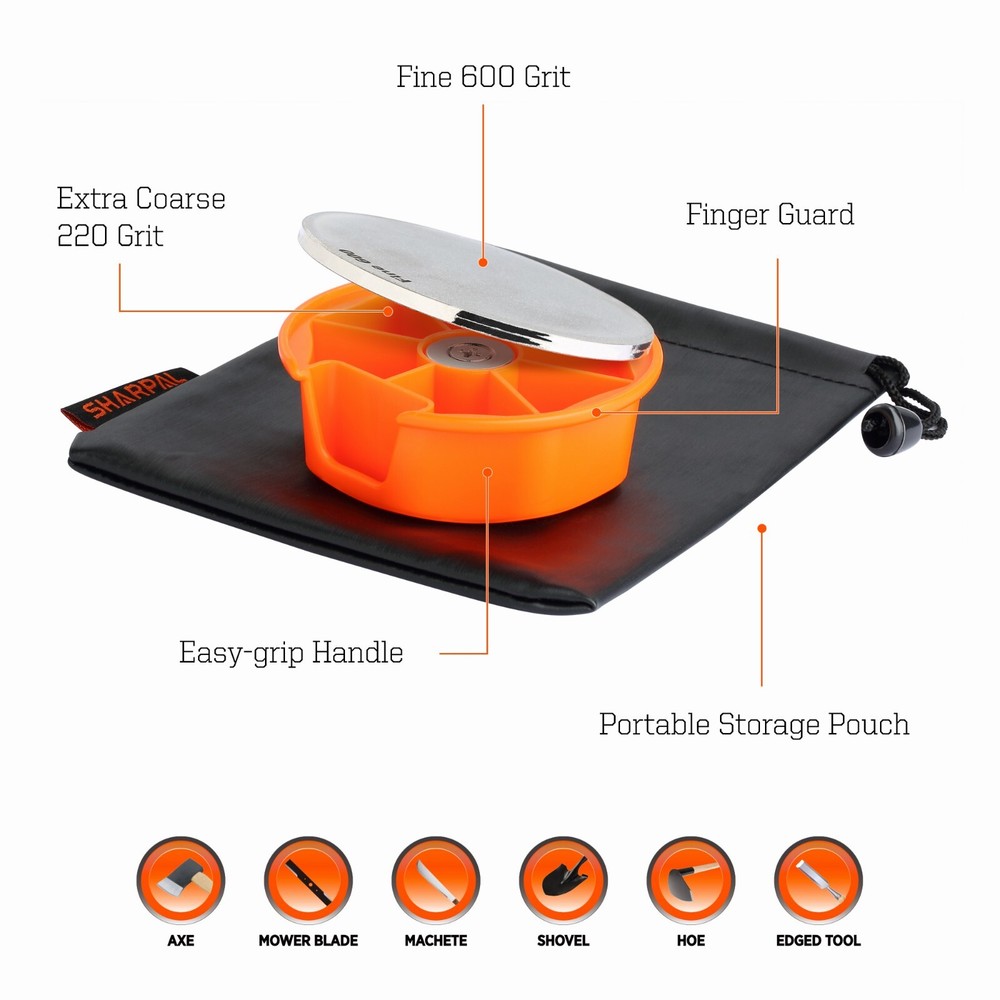 Dual-Grit Multi-Purpose Diamond Sharpening Stone Knife Tool Sharpener