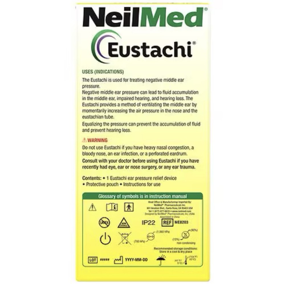 NeilMed Eustachi Pop Blocked Ear Safely - 1 Count