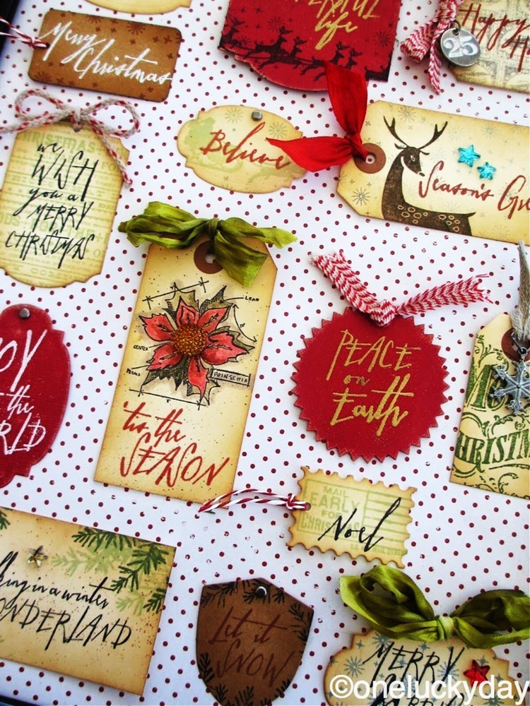 Sizzix Thinlits Labels 17pc set #660060 Retail $22.99 by Tim Holtz