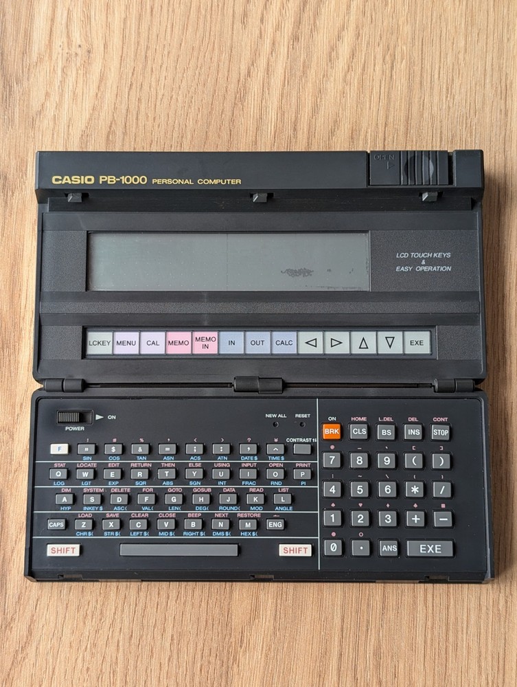 Vintage CASIO PB-1000 Pocket Personal Computer Tested READ!