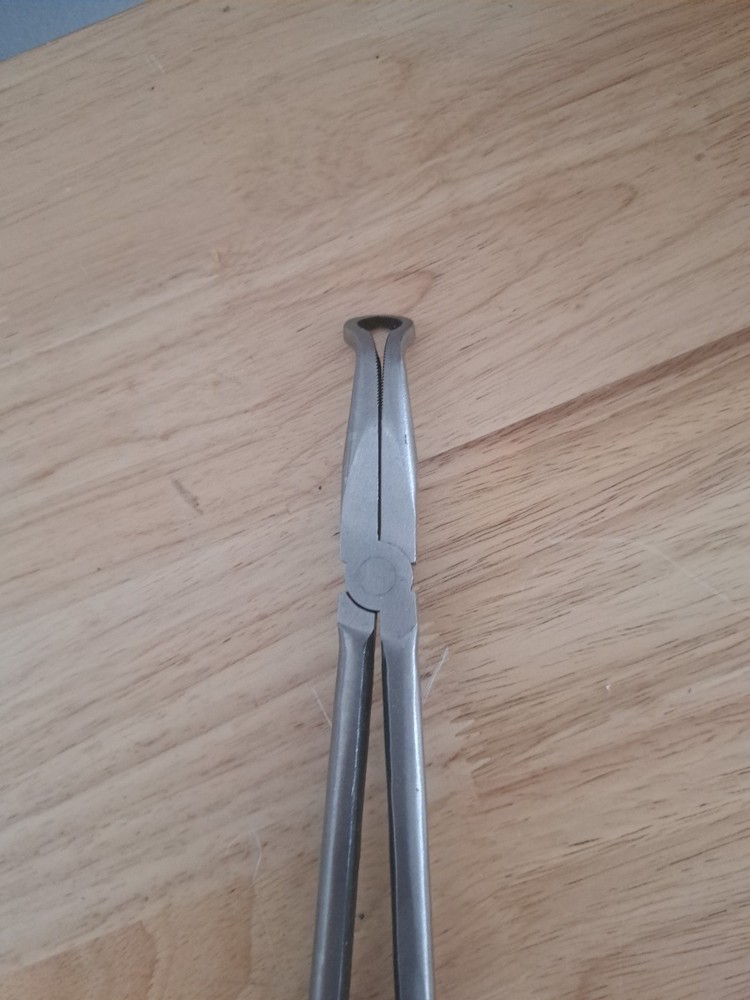 MACTOOLS PYTHON P161MG EXTRA LONG REACH GRIPPING PLIERS 16" L MEDIUM 70° BEND