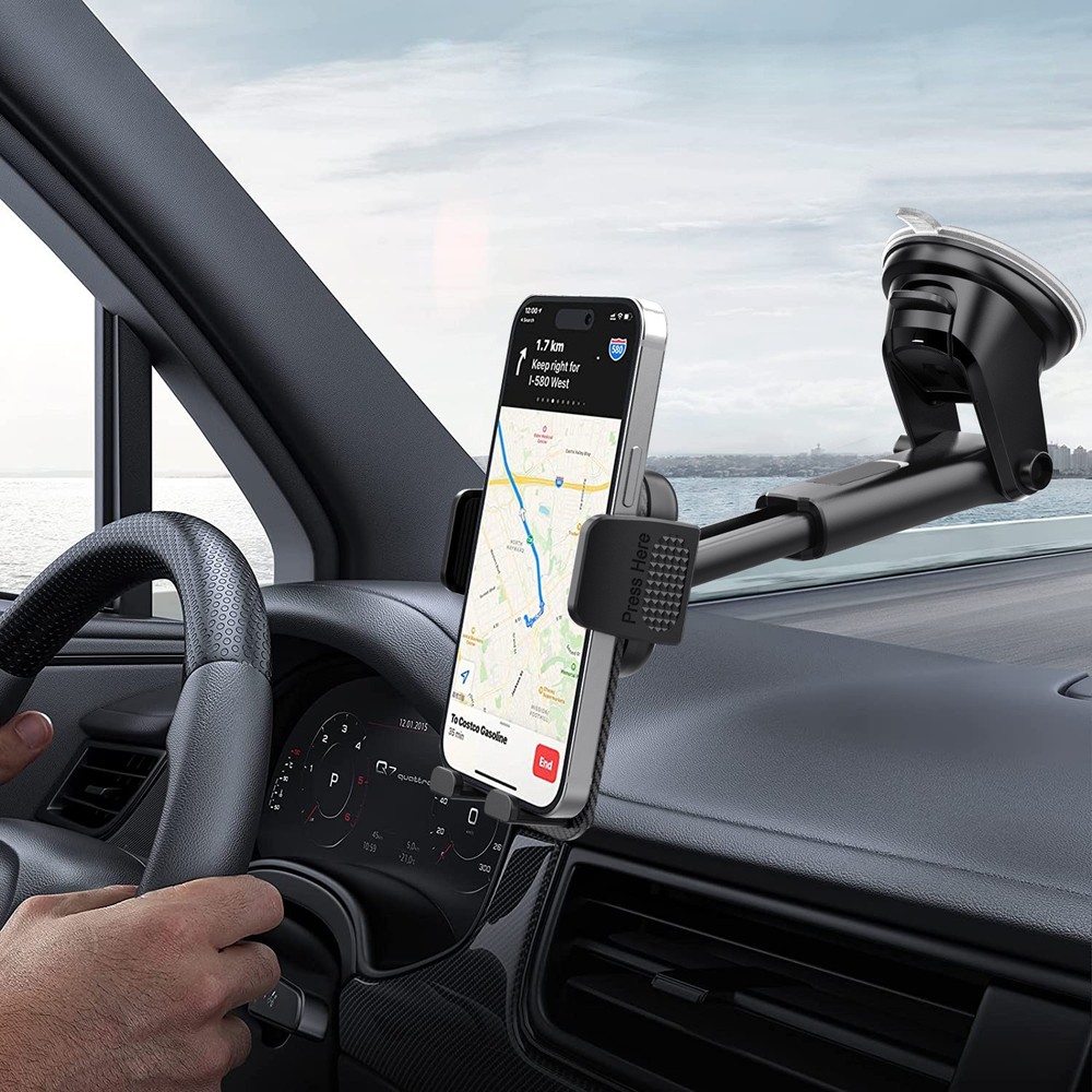 Universal 360° Dashboard &Windshield Universal Car Mount Phone Holder Adjustable