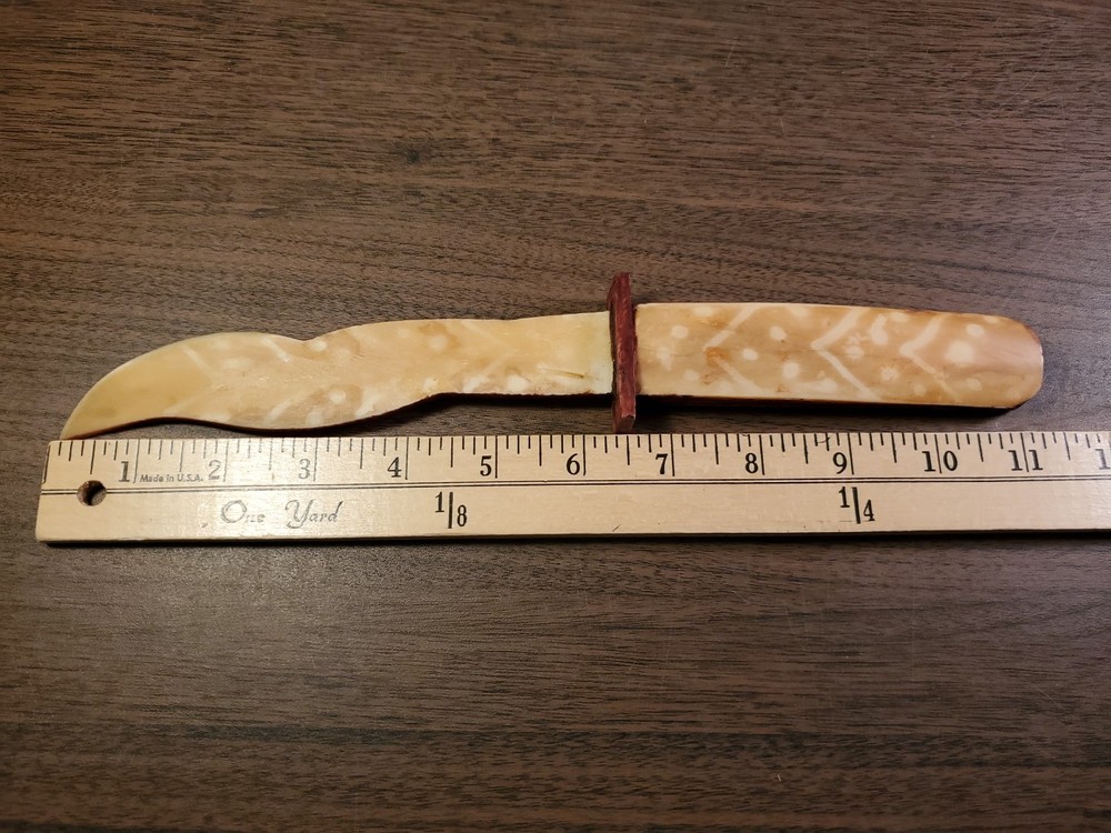 Vintage Tribal Bone Knife