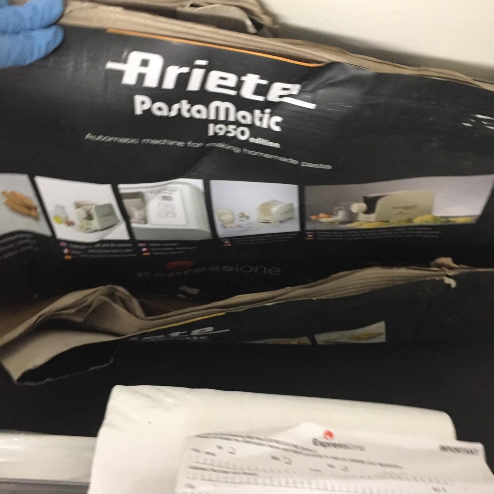 Pastamatic 1950 Edition Automatic Homemade Pasta Maker Ariete Espressione