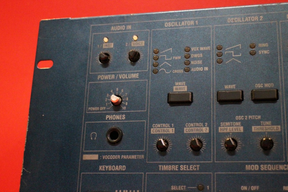 USED KORG MS2000 MS 2000 R Analog Modeling Synthesizer Module U2362 240911