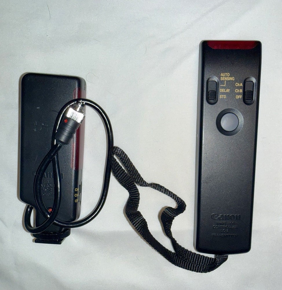 CANON LC-2 Wireless Controller Transmitter & Receiver W/ Case, Box & Manual