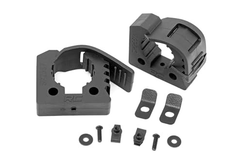 Rubber Molle Panel Adjustable Clamp Kit 1" to 2-1/4" - 25 lb Capacity,