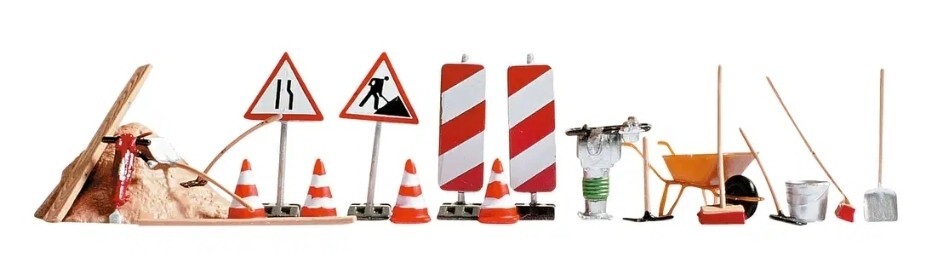 Noch Road Construction Set 14805 HO Scale