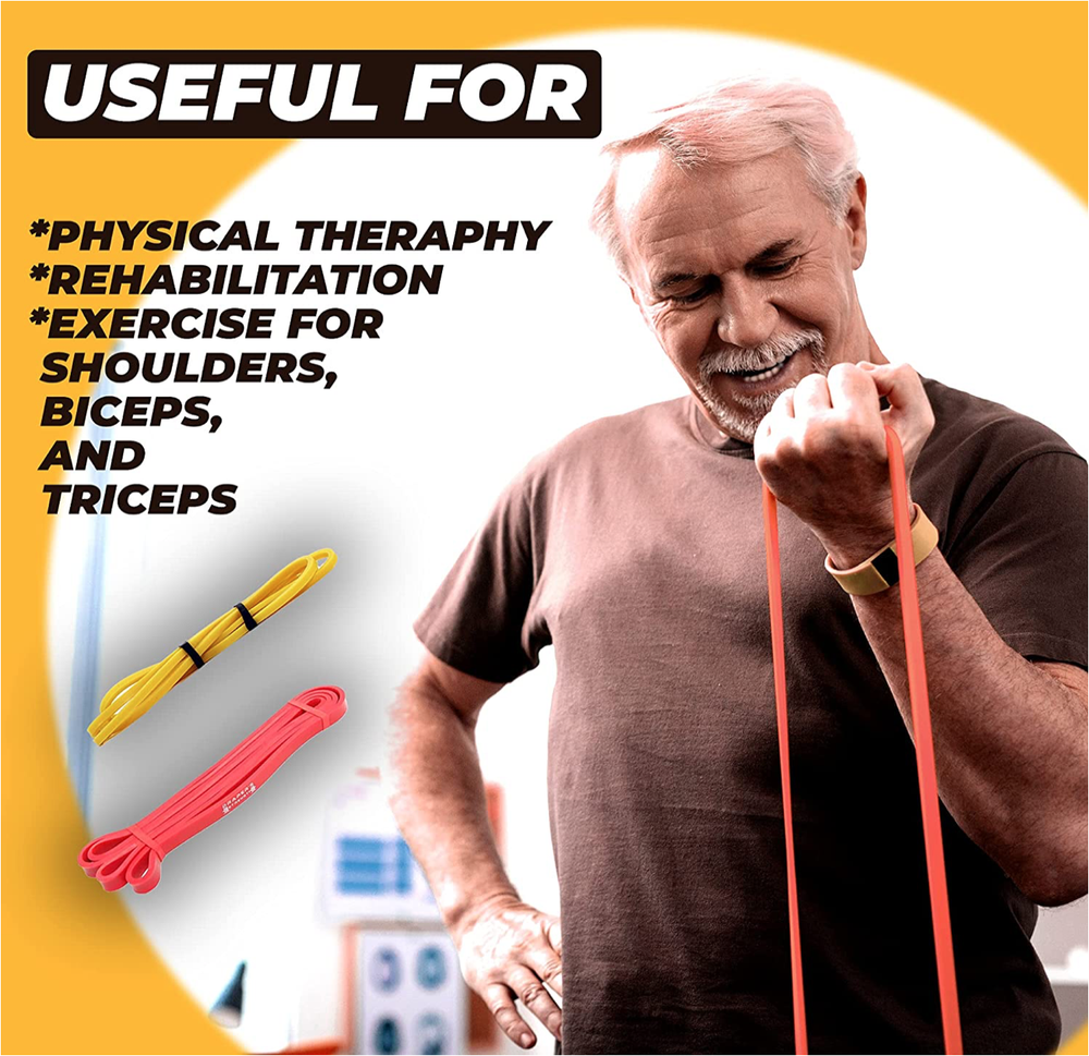 Draper's Strength Heavy Duty Resistance Stretch Loop Bands - Missing Blue Band