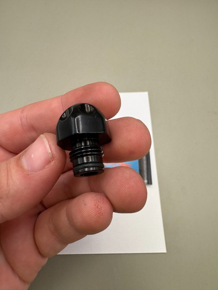 System X Intimidator Ram Cap-Gloss Black