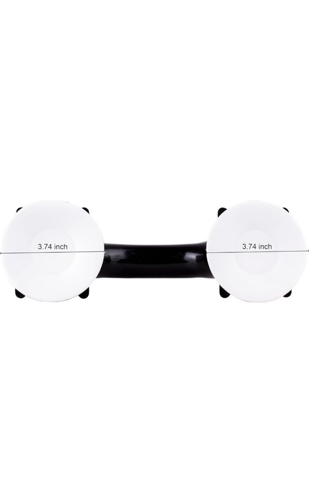 Grab bar for shower handle suction