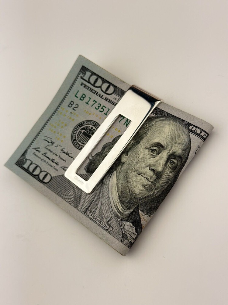 925 Sterling Silver Money Clip