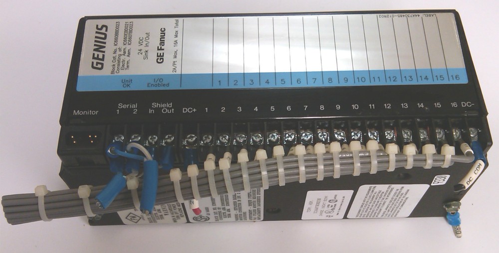 GE Fanuc Genius  IC660BBD023 / IC660EBD021F / IC660TBD023 24VDC Sink In/Out