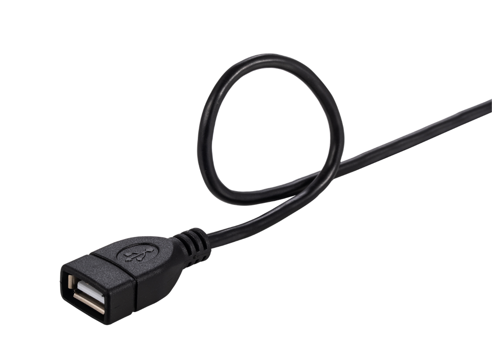 USB Extension Cable 2.0 AM-AF Data Wire Charger EXT Black 3FT - 15FT Multi Lot