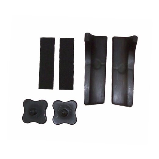 11804 Tow Mirror Replacement Hardware Kit , Black