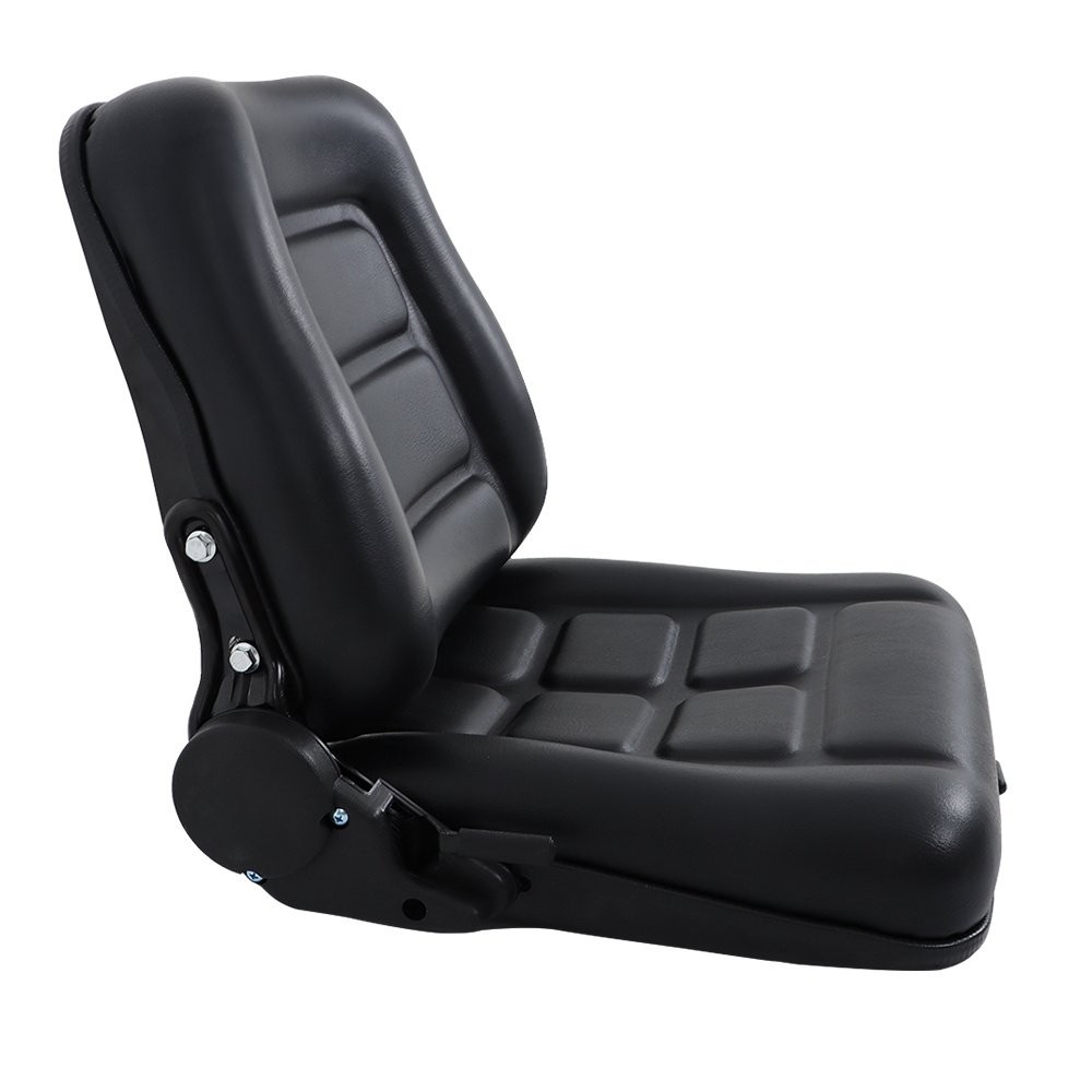 Waterproof Adjustable Fold Down Forklift Seat Angle Backrest For Excavators US